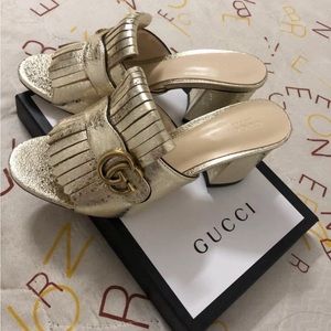 Faux Gucci Mules